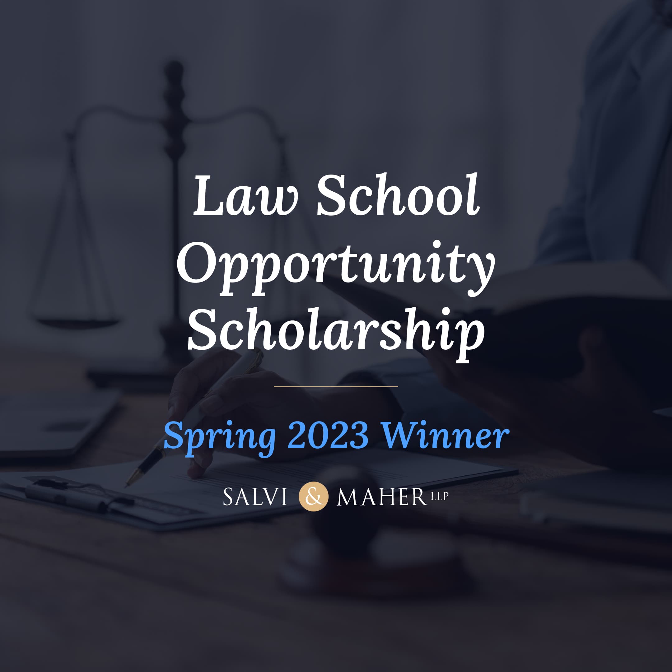 Lake County Personal Injury Law Firm Announces Spring 2023 Winner of the Law School Opportunity Scholarship Lake County Personal Injury Law Firm Announces Spring 2023 Winner of the Law School Opportunity Scholarship